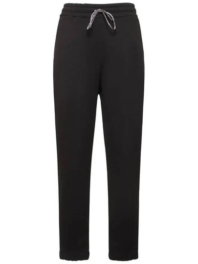 Women's ORB Spray Back Logo Cotton Track Pants Black - VIVIENNE WESTWOOD - BALAAN 2