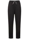 Women's ORB Spray Back Logo Cotton Track Pants Black - VIVIENNE WESTWOOD - BALAAN 2