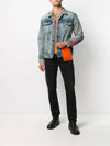 Trucker Denim Jacket Blue - HERON PRESTON - BALAAN 4