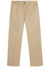 Dropper Light Cotton Straight Pants Safari Beige - J.LINDEBERG - BALAAN 2