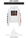 Men's Caravaggio Arrow Brushed Hoodie White - OFF WHITE - BALAAN 3