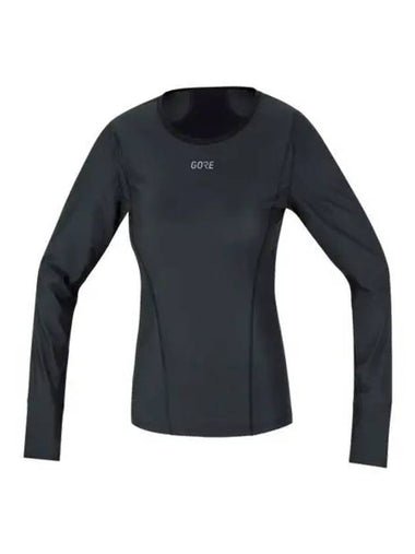 GOREWEAR M Base Layer Windstopper Thermo Long Sleeve Women Black s Windproof Brushed - GOGORR - BALAAN 1