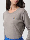 Bea Jumper Knit Top Grey - VIVIENNE WESTWOOD - BALAAN 6