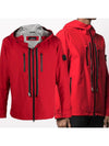 Men's Shadow Gore Tex Track Jacket Red - STONE ISLAND - BALAAN 2