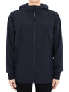 Shell-R Goggles Hooded Jacket Navy - CP COMPANY - BALAAN 1