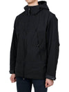 Men's Logo Applique Lightweight Windbreaker Black - BURBERRY - BALAAN 5