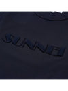 Men s Big Logo Embroidered Short Sleeve T Shirt MRTWXJER069 JER012 7941 - SUNNEI - BALAAN 4