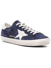 Superstar Suede Low Top Sneakers Navy - GOLDEN GOOSE - BALAAN 3