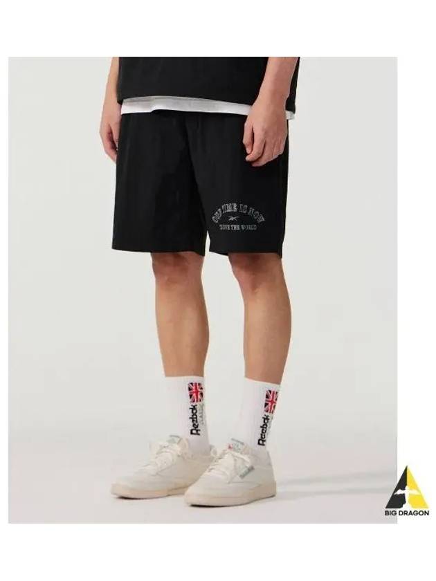 Primary Woven Shorts Black - REEBOK - BALAAN 1