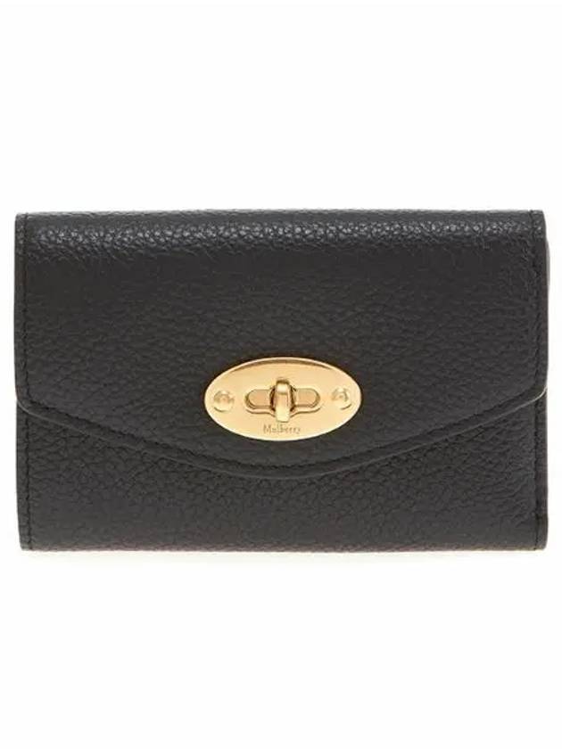 Darley Folded Half Wallet Black - MULBERRY - BALAAN 2