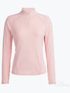 Women's Golf Silky Tech Nylon Ruched Quarter Zip Pullover Pink - G/FORE - BALAAN 2