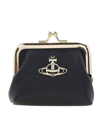 Mini Frame Perth Coin Wallet Black - VIVIENNE WESTWOOD - BALAAN 1