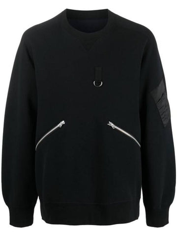 Sweater 23 03174M 001 BLACK - SACAI - BALAAN 1