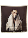 Carreteddydog Silk Muffler Brown - MAX MARA - BALAAN 4