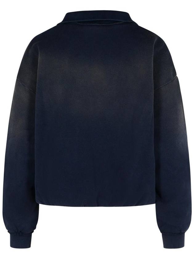 Acne Studios Navy Cotton Sweatshirt - ACNE STUDIOS - BALAAN 3