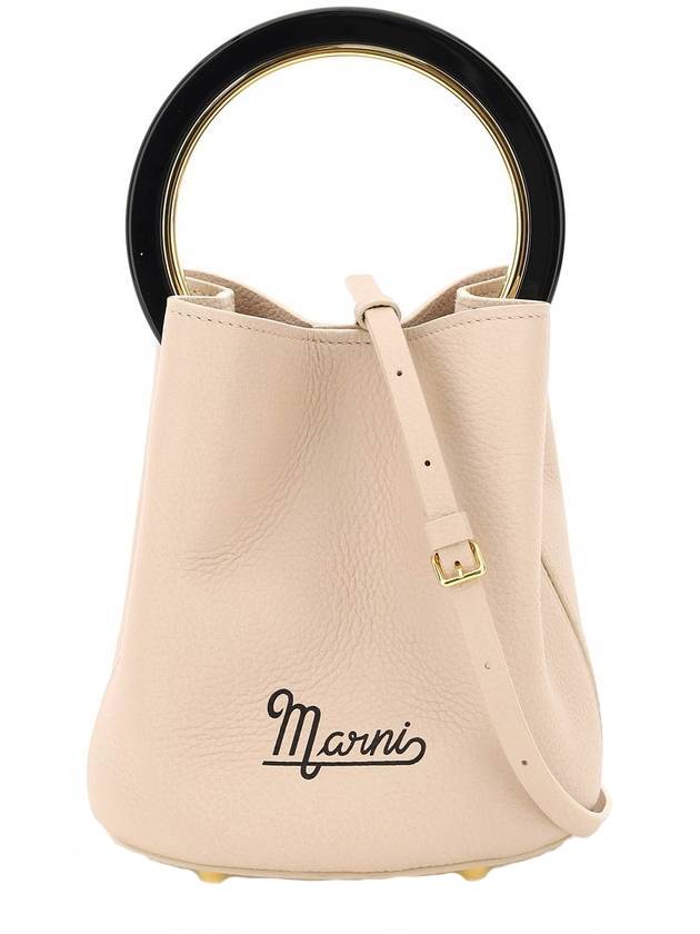 Pannier Bucket Bag Ivory - MARNI - BALAAN 1