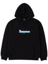 Men's Graphic Print Hoodie Black - STOCKHOLM SYNDROME - BALAAN 3