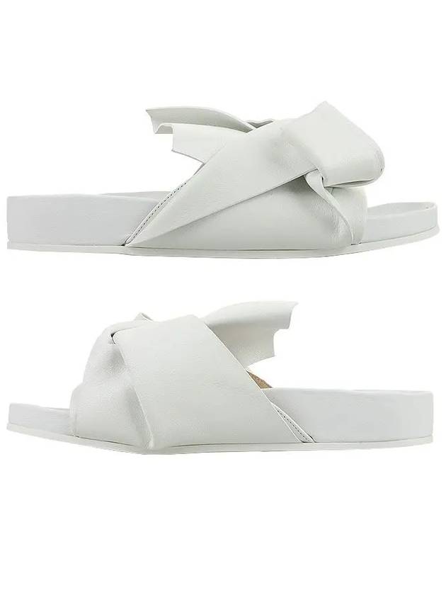 Ribbon Sandals White - Nº 21 - BALAAN.