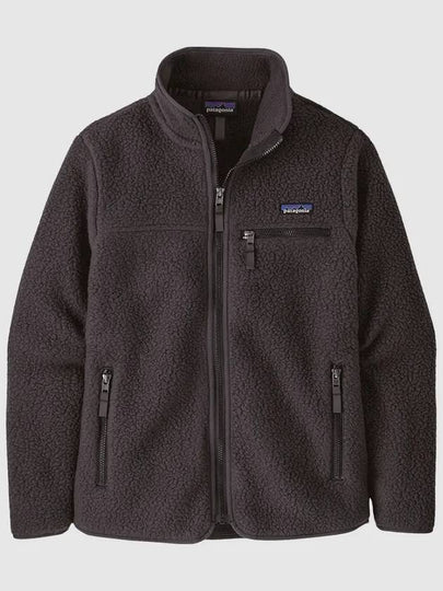 Retro Pile Fleece Zip-Up Jacket Ink Black - PATAGONIA - BALAAN 2