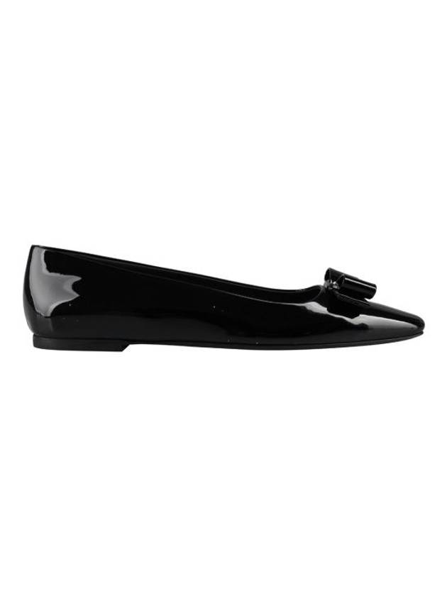 Vara Bow Ballet Flat Black - SALVATORE FERRAGAMO - BALAAN 1