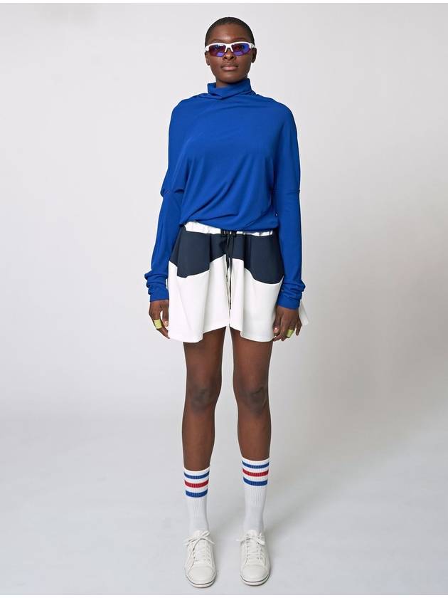 Cut-Out Sleeve Top Royal Blue - ATHPLATFORM - BALAAN 4