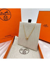 Pop H Pendant Necklace Marron Glace - HERMES - BALAAN 3