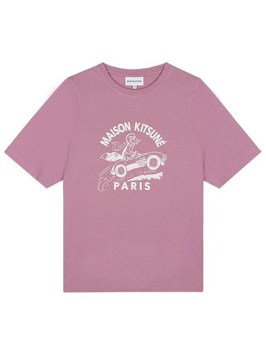 Racing Fox Comfort Short Sleeve T-Shirt Red - MAISON KITSUNE - BALAAN 2