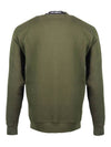 Diagonal Raised Fleece Sweatshirt Ivy Green - CP COMPANY - BALAAN 3