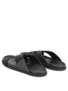 Cross Strap Sandal Slippers Black - GIVENCHY - BALAAN 5