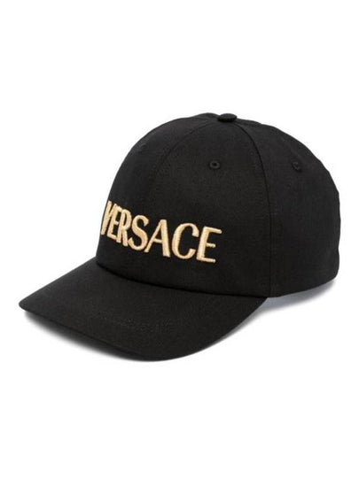 Logo Ball Cap Black - VERSACE - BALAAN 2