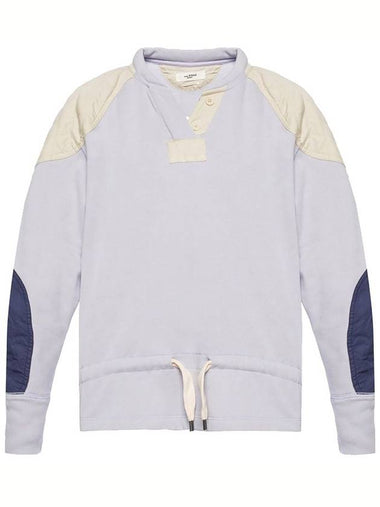 Waiststring Sweatshirt Light Blue - ISABEL MARANT - BALAAN 1