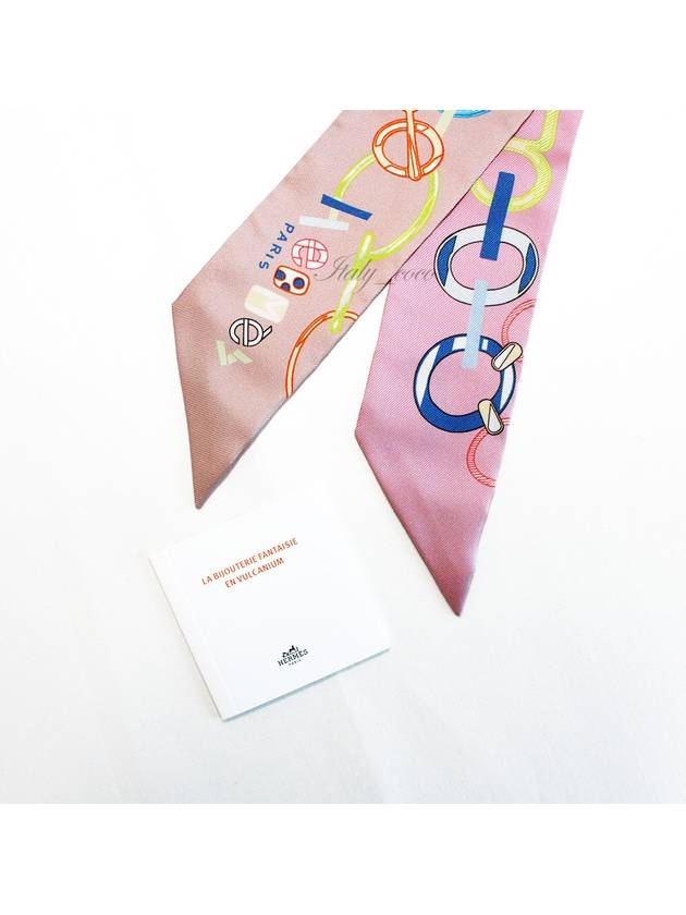 Do Re Boucles Twilly Scarf Rose Poudre - HERMES - BALAAN 5