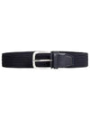 Men's Bernhard Elastic Belt Navy - J.LINDEBERG - BALAAN 2