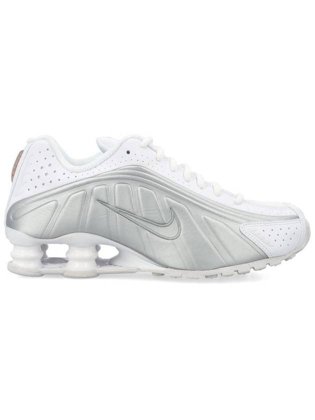 Shox R4 White Metallic Silver 2024 - NIKE - BALAAN 2