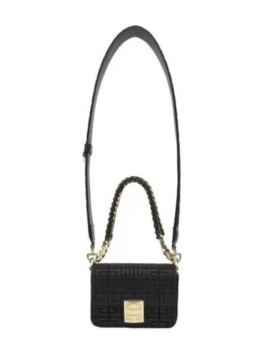 Small canvas shoulder bag black - GIVENCHY - BALAAN 1