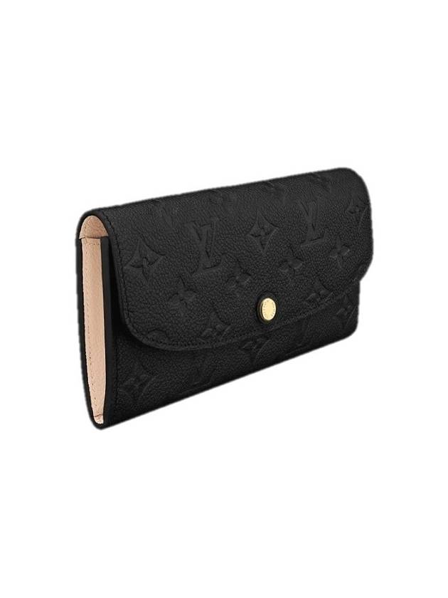 Emilie Empreinte Long Wallet Black - LOUIS VUITTON - BALAAN 3