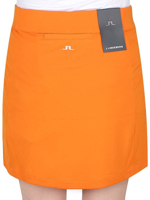 Amelie H Line Skirt Orange - J.LINDEBERG - BALAAN 8