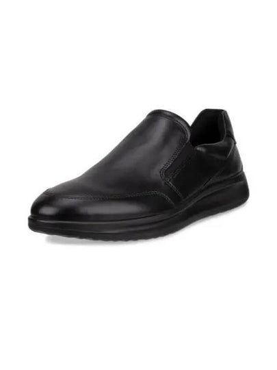 Aquet Leather Slip On Black - ECCO - BALAAN 2