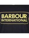 International Essential Large Logo Short Sleeve T-Shirt Black - BARBOUR - BALAAN 7