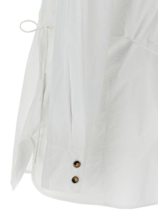 Ganni Lace-Up Shirt - GANNI - BALAAN 4