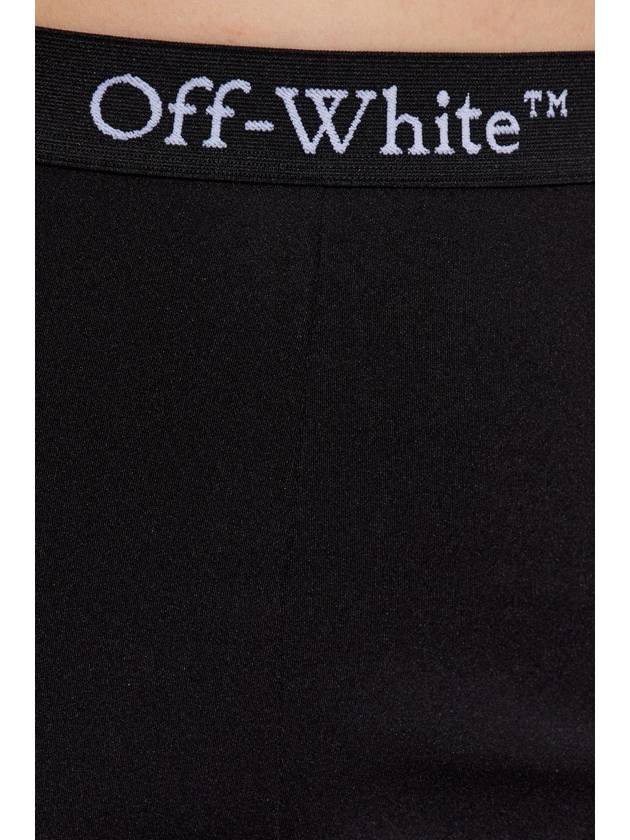 Off-White Logo Leggings, Women's, Black - OFF WHITE - BALAAN 5