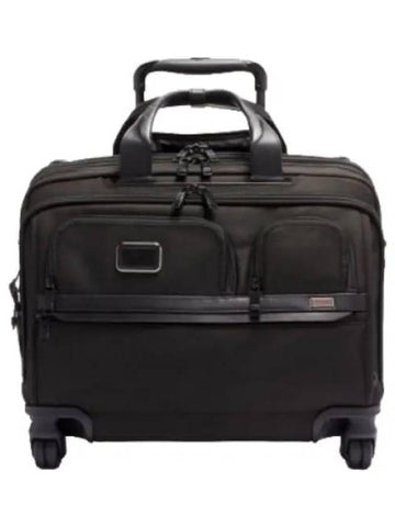 Alpha Deluxe Wheeled Laptop Case Brief Bag - TUMI - BALAAN 1