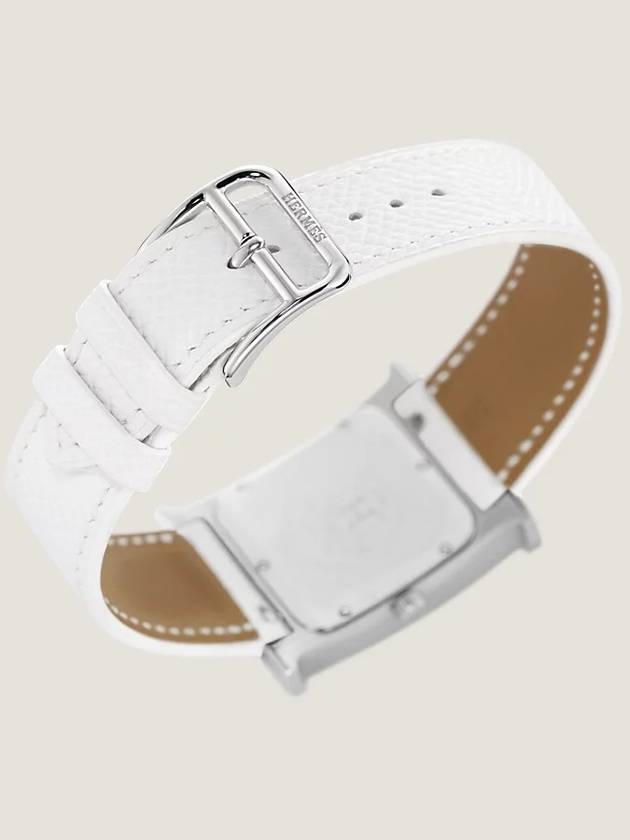 H Hour Absong 21MM Watch White - HERMES - BALAAN 5