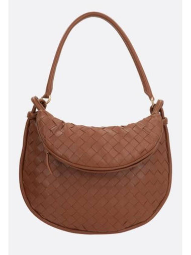 Loop Camera Small Cross Bag Brown - BOTTEGA VENETA - BALAAN 1