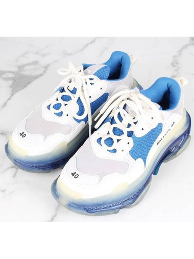 Triple s clear sole blue 40 250 - BALENCIAGA - BALAAN 1