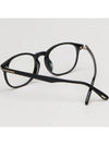 Blue light blocking glasses frame TF5680FB 001 horn rim Asian fit - TOM FORD - BALAAN 4