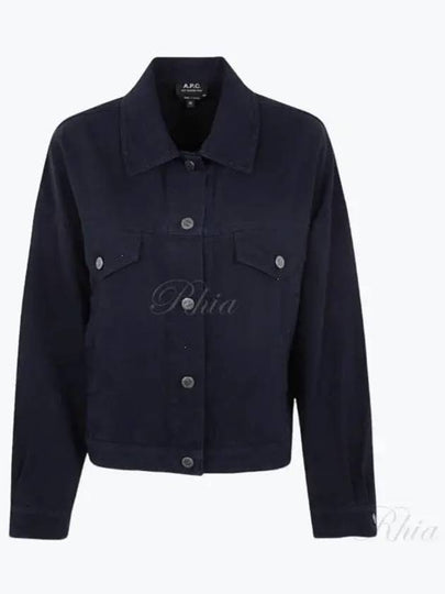 Cally Jacket Dark Navy - A.P.C. - BALAAN 2