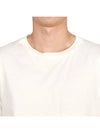 Shadow Project Cotton Jersey Long Sleeve T-Shirt White - STONE ISLAND - BALAAN 7