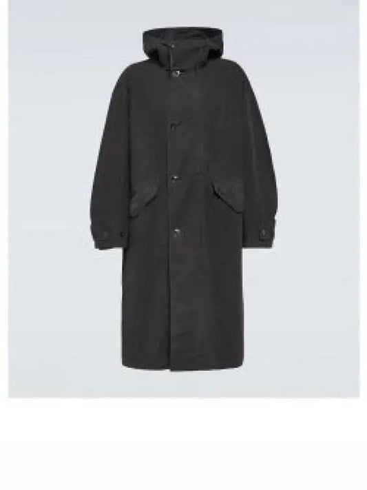 Water Repellent Hooded Parka Black - LEMAIRE - BALAAN 2