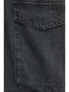 Utility Cargo Denim Wide Pants Grey - NOIRER - BALAAN 6